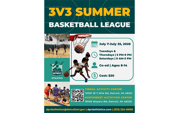 3v3 Summer Basketball League